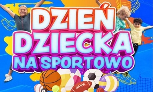 Baner Dzień Dziecka na sportowo